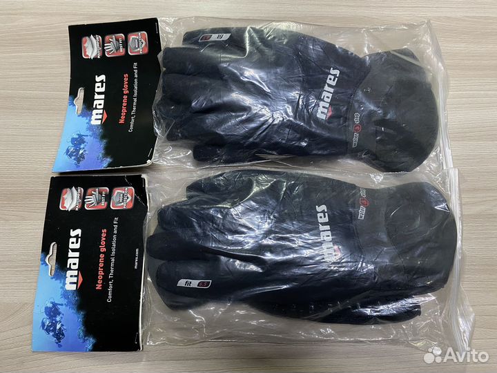 Перчатки неопреновые Mares Flexa Fit 6,5мм