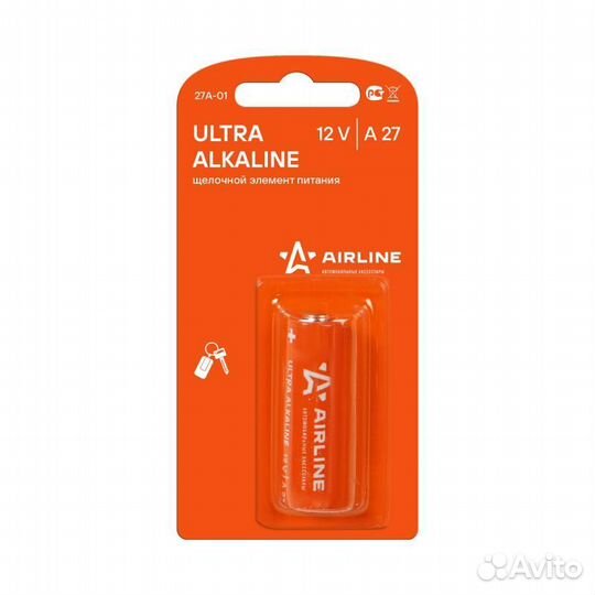 Батарейка a27 12v для брелоков сигнализаций щелочн