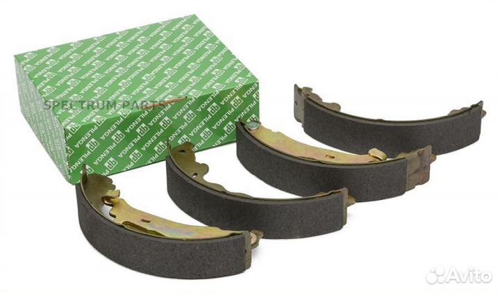 Pilenga BSP8456 Колодки тормозные барабанные 230 м