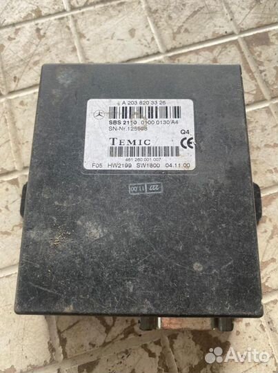 Блок голосового управления Mercedes W220