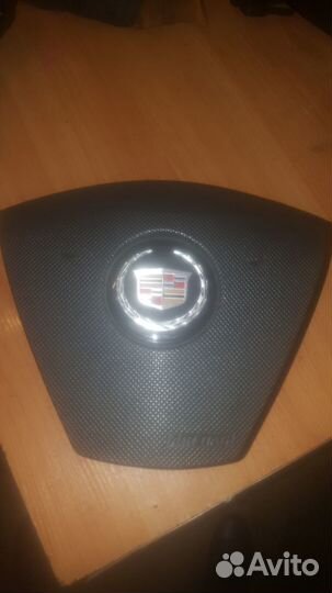 Cadillac SRX подушка безопасности в руль