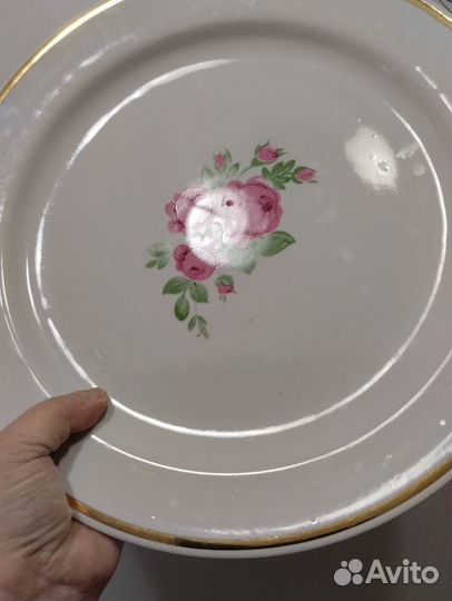 Большое сервировочное блюдо - 35 см. завода 