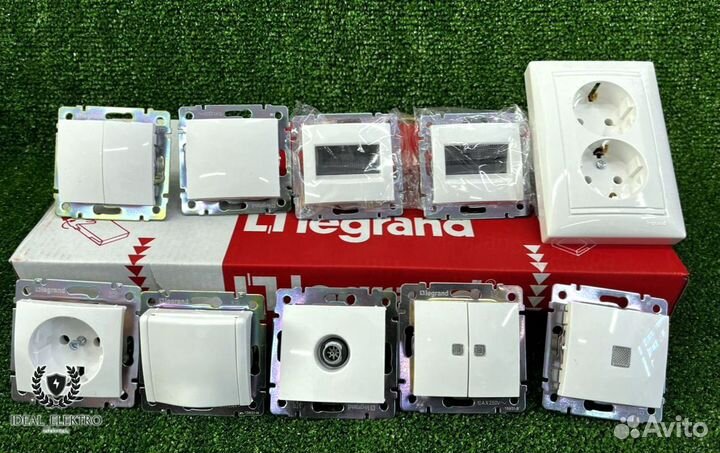 Розетки и выключатели Легранд Валена партия D175