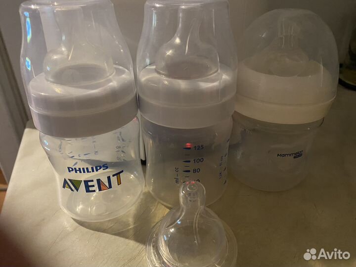 Бутылочки avent 125мл