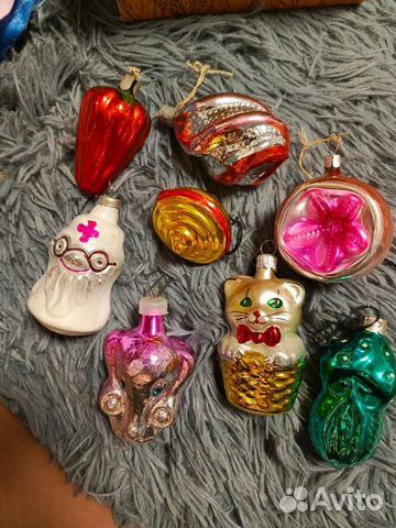Советские новогодние игрушки купить в Вологде | Хобби и отдых | Авито