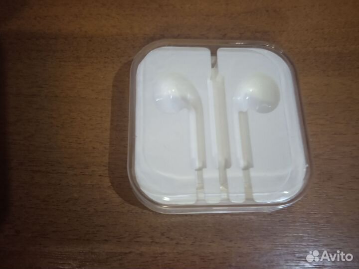 Коробка прозрачная earpods к наушникам аррle