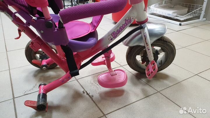 Ремонт детского трех колесного велосипеда,запчасти