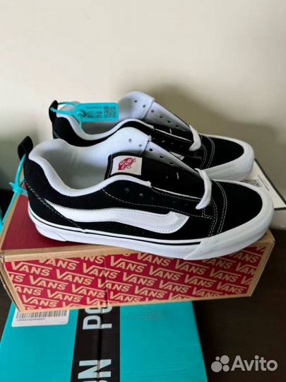 Vans knu skool черные(Оригинал)