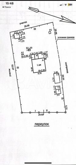 Дом 90 м² на участке 17 сот.