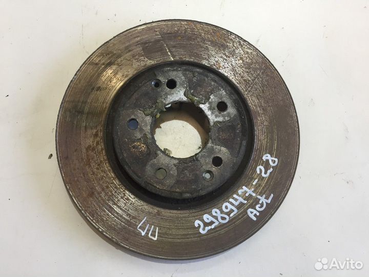 Диск тормозной передний вентилируемый