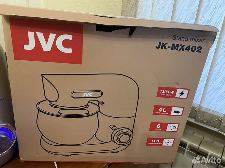 Миксер планетарный JVC JK-MX402