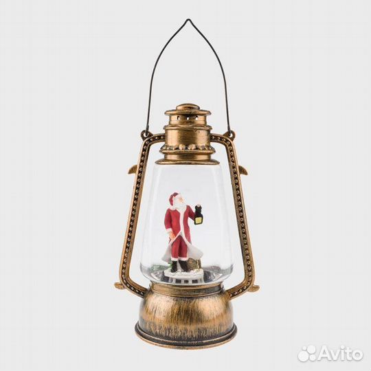 Фонарь декоративный Санта Клаус 1LED тепл. бел. 1