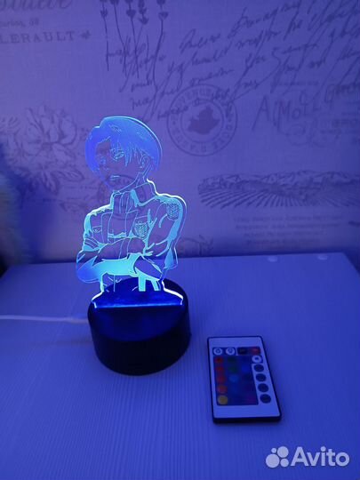 3d ночник аниме