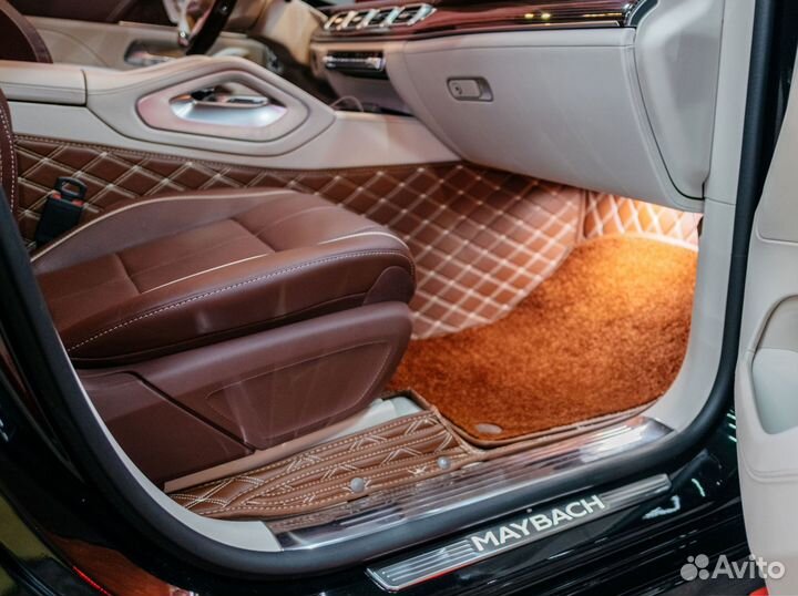 Коврик в багажник на Mercedes-Benz GLS-Maybach 202