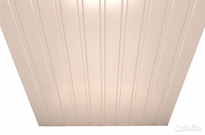 Реечные потолки. Комплект 1,5*1,0. Крем/крем