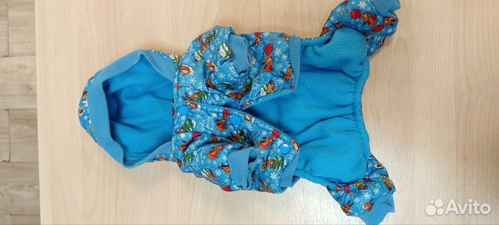 Теплый комбинезон для собачки