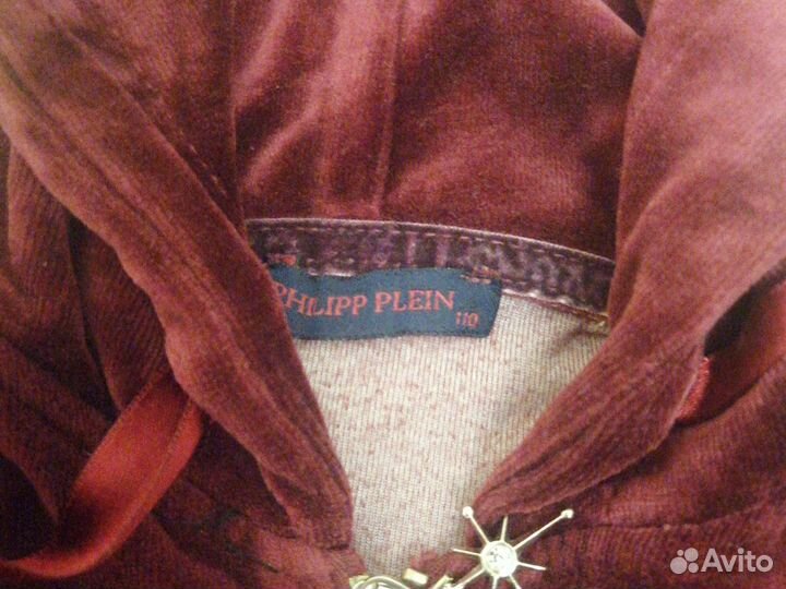 Бархатный, брючный костюм детский 110см