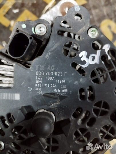 Генератор Volkswagen Passat CC BWS 3.6 2010