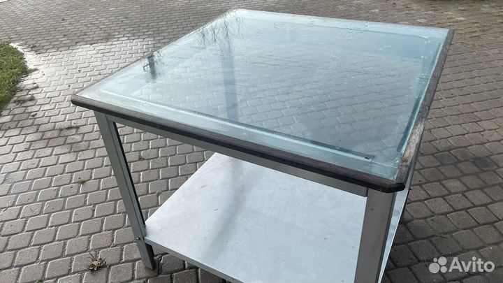 Стол (подстолье) из нержавеющей стали (разборный)