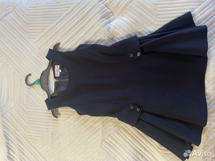 Форма школьная синяя 8-9 лет