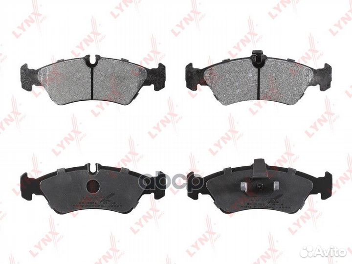 Колодки тормозные дисковые зад BD5362 lynxauto