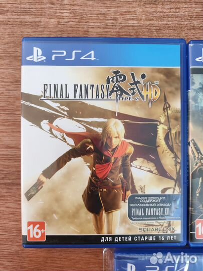 PS4 PS5 Final Fantasy Type-0, FF XV, World Of FF