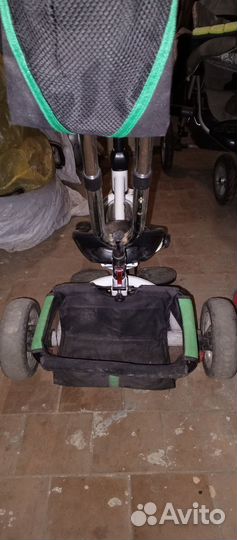 Велосипед детский с родительской ручкой