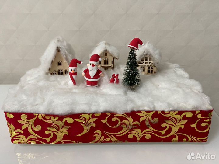 Зимняя поделка в детский сад и школу