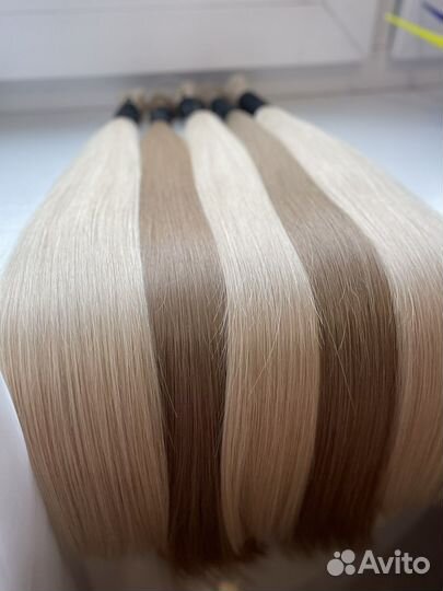 Волосы для наращивания славянка 50 см