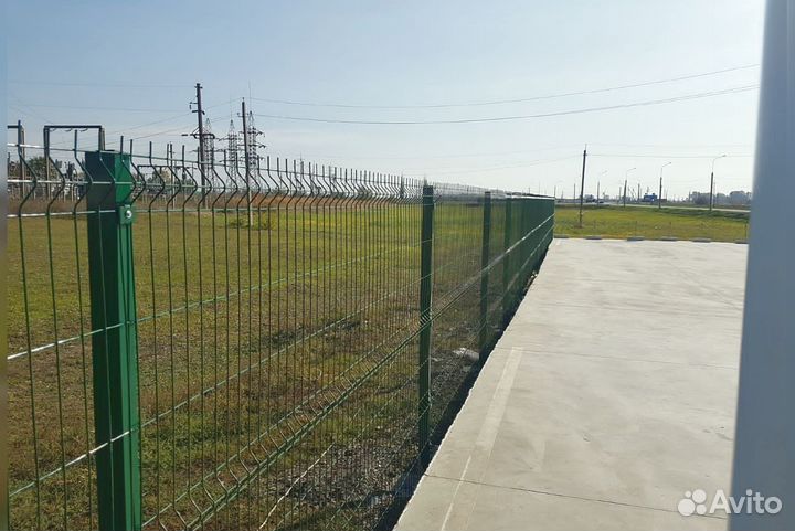 Забор из 3д сетки