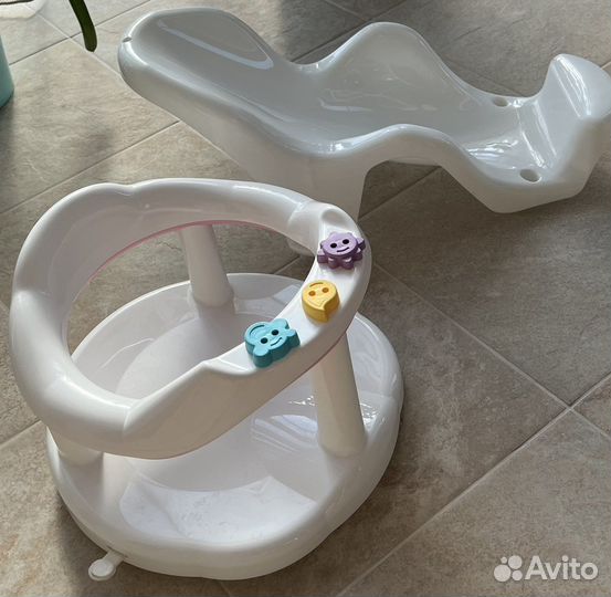 Стульчик для купания и горка
