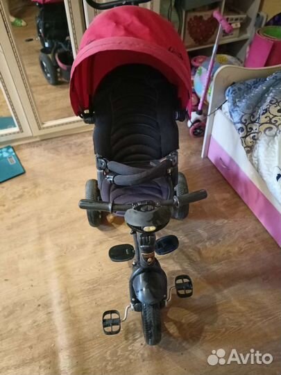 Велосипед детский с родительской ручкой
