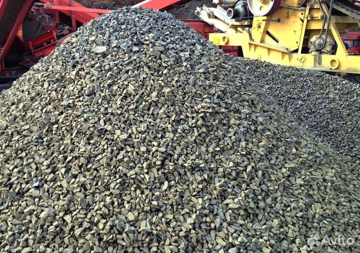 Щебень гравийный/известняковый