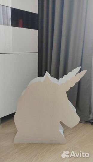 Каркас единорога для аэромозайки