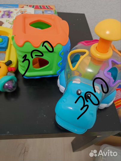 Детские развивающие игрушки от 1 года