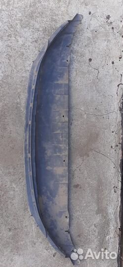 Юбка бампера skoda fabia 2