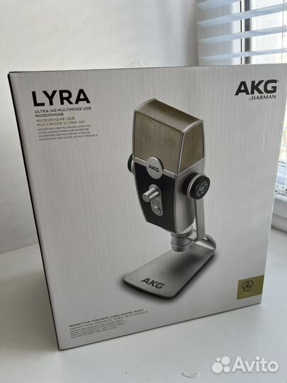 Микрофон AKG C-44-USB Lyra серый