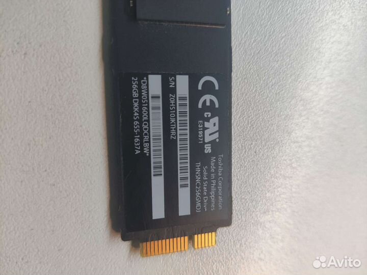 Ssd 256gb MacBook air/pro 10-13