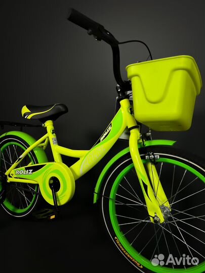 Велосипед детский Roliz 301 Зелёный 18