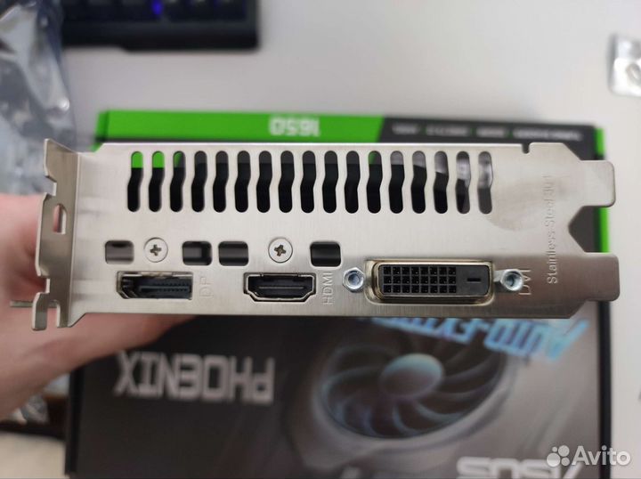 Видеокарта asus GeForce GTX 1650 4GB