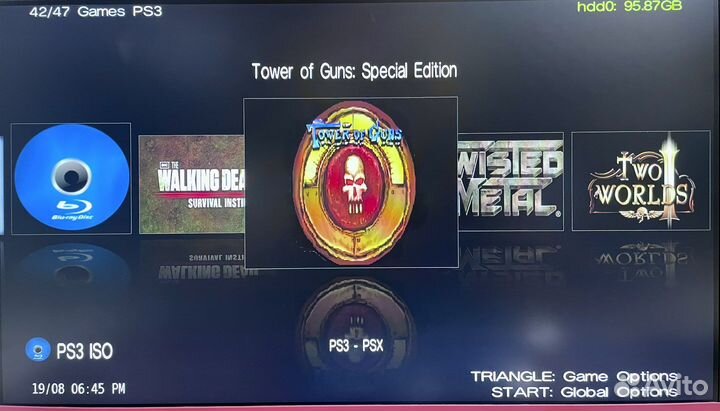 Игровая приставка PS3 Slim 500gb 40+ игр HEN