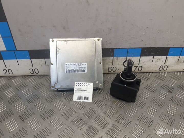 Б/У Блок управления двигателем E210 S220 ML163