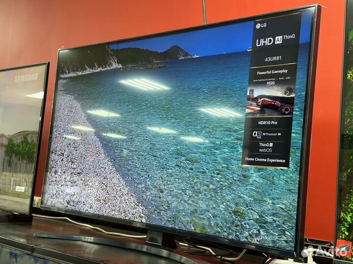 Телевизор LG 43UR81006