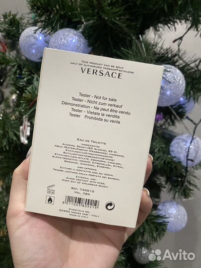 Парфюм Versace Eros 100ml tester