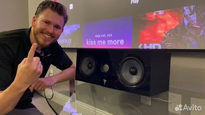 Акустика центрального канала Focal Chora Center Bl