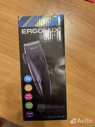 Машинка для стрижки Ergolux elx-hc04-c43