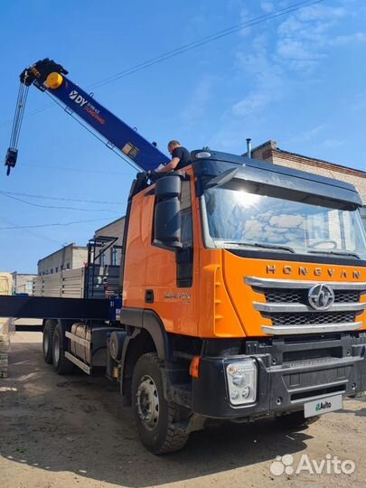 IVECO-Hongyan CQ3256HV35D с КМУ, 2023