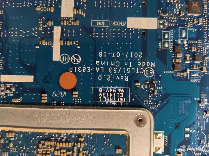 HP 15-bw016ur (CTL51/53 LA-E831P REV:2.0)