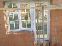 Балконный блок (Окно/дверь пвх) со шпросами