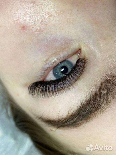 Наращивание ресниц на дому